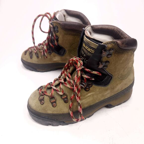 La Sportiva Jeff Lowe Italy Mountaineer Leather Hiking Boots Size 38 US Men\'s 6 main image 7